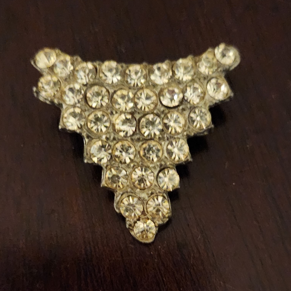 Vintage Rhinestone Shoe Clips - Picture 3 of 9